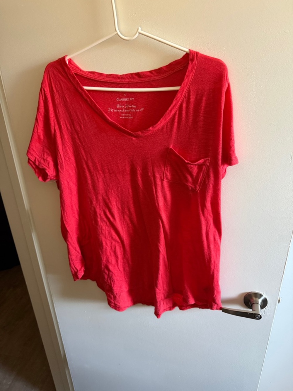 BUNDLE torrid Red & Green V-Neck Short Sleeve Tees - Picture 2 of 5